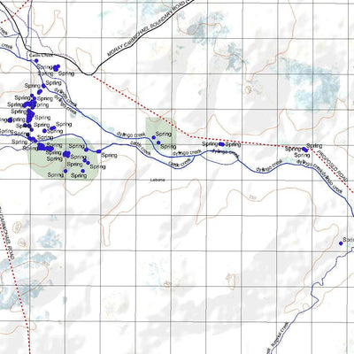 Getlost Map 8153 LOU LOU PARK Qld Topographic Map V15 1:75,000