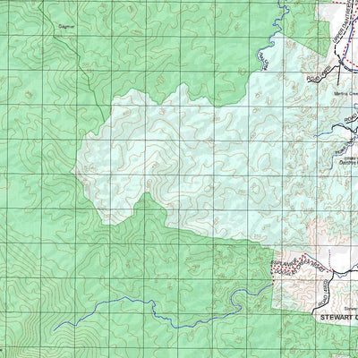 Getlost Map 7965 MOSSMAN Qld Topographic Map V15 1:75,000