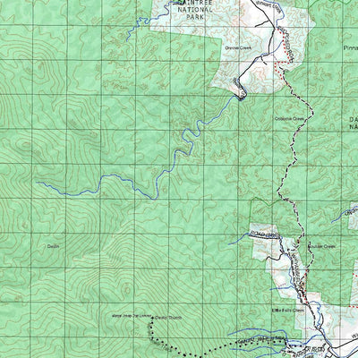 Getlost Map 7965 MOSSMAN Qld Topographic Map V15 1:75,000