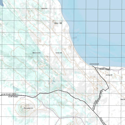 Getlost Map 7967 COOKTOWN Qld Topographic Map V15 1:75,000