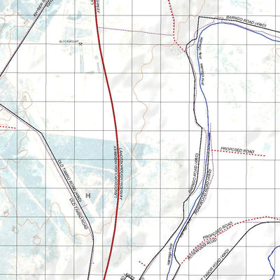 Getlost Map 8246 AUGATHELLA Qld Topographic Map V15 1:75,000