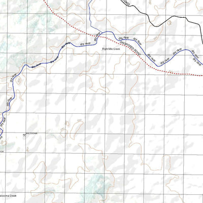 Getlost Map 7860 CONJUBOY Qld Topographic Map V15 1:75,000