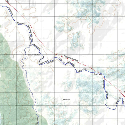 Getlost Map 8249 TROOPERS BLUFF Qld Topographic Map V15 1:75,000