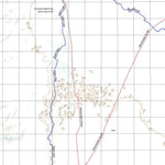 Getlost Map 8354 GUNJULLA Qld Topographic Map V15 1:75,000