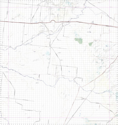 Getlost Map 8050 BUSTHINIA Qld Topographic Map V15 1:75,000
