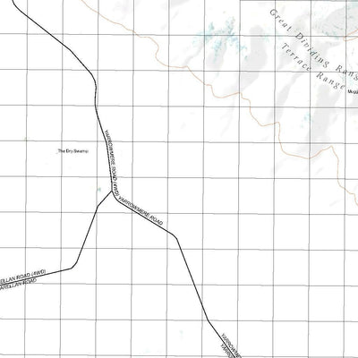 Getlost Map 8055 YARROWMERE Qld Topographic Map V15 1:75,000