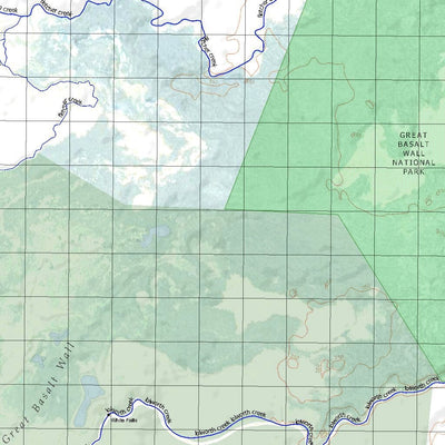 Getlost Map 8058 HILLGROVE Qld Topographic Map V15 1:75,000