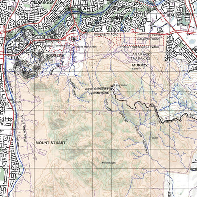 Getlost Map 8259 TOWNSVILLE Qld Topographic Map V15 1:75,000
