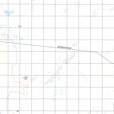 Getlost Map 8244 AUTHORINGA Qld Topographic Map V15 1:75,000