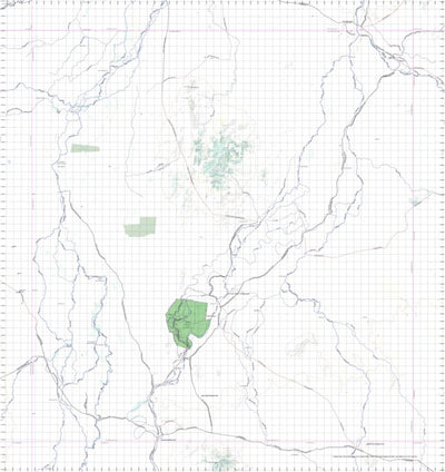 Getlost Map 8253 EPPING FOREST Qld Topographic Map V15 1:75,000