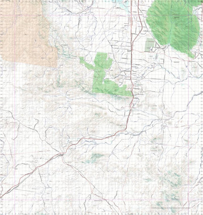 Getlost Map 8258 MINGELA Qld Topographic Map V15 1:75,000