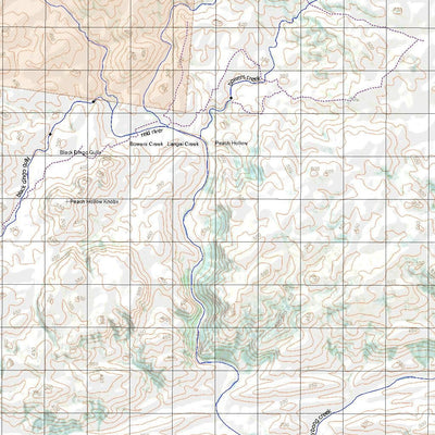 Getlost Map 8258 MINGELA Qld Topographic Map V15 1:75,000