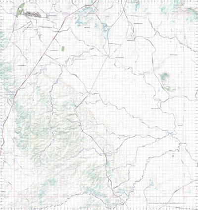 Getlost Map 8553 GROSVENOR DOWNS Qld Topographic Map V15 1:75,000