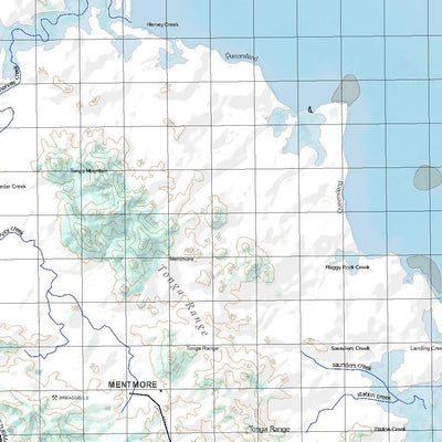 Getlost Map 8656 CALEN Qld Topographic Map V15 1:75,000