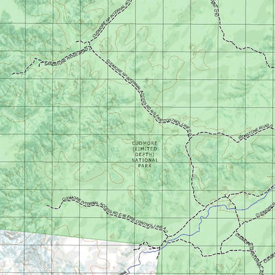 Getlost Map 8152 DUNROBIN Qld Topographic Map V15 1:75,000
