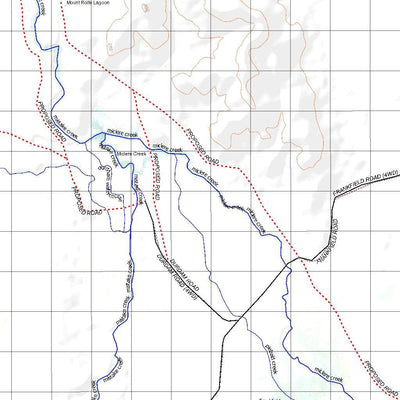 Getlost Map 8353 FRANKFIELD Qld Topographic Map V15 1:75,000