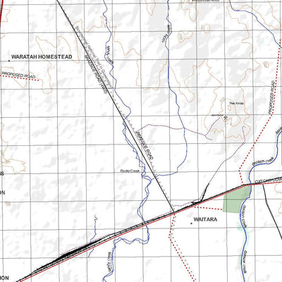 Getlost Map 8654 NEBO Qld Topographic Map V15 1:75,000