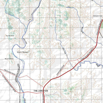 Getlost Map 8654 NEBO Qld Topographic Map V15 1:75,000