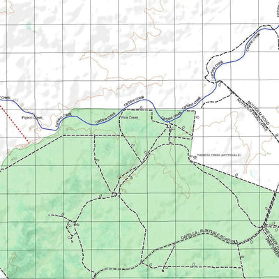 Getlost Map 8451 RUBYVALE Qld Topographic Map V15 1:75,000