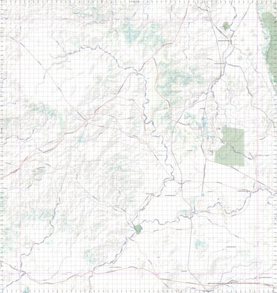 Getlost Map 8455 BYERWEN Qld Topographic Map V15 1:75,000