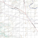 Getlost Map 8455 BYERWEN Qld Topographic Map V15 1:75,000