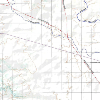 Getlost Map 8455 BYERWEN Qld Topographic Map V15 1:75,000
