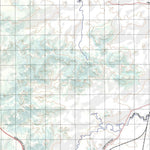 Getlost Map 8455 BYERWEN Qld Topographic Map V15 1:75,000