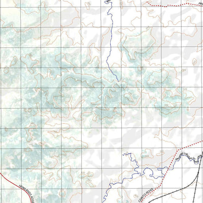 Getlost Map 8455 BYERWEN Qld Topographic Map V15 1:75,000