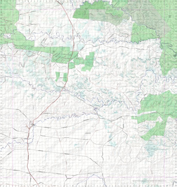 Injune Map Getlost Map 8646 INJUNE Qld Topographic Map V15 1:75,000 by Getlost ...