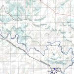 Getlost Map 8646 INJUNE Qld Topographic Map V15 1:75,000