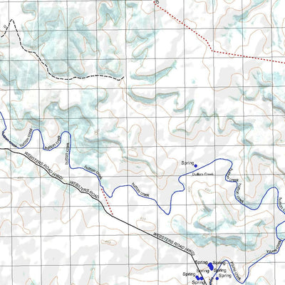 Getlost Map 8646 INJUNE Qld Topographic Map V15 1:75,000