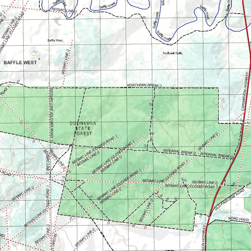 Getlost Map 8646 INJUNE Qld Topographic Map V15 1:75,000 by Getlost ...