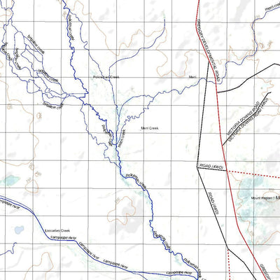 Getlost Map 8156 PAJINGO Qld Topographic Map V15 1:75,000