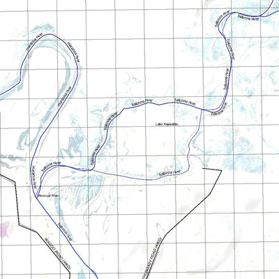 Getlost Map 8642 BURGORAH Qld Topographic Map V15 1:75,000