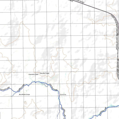 Getlost Map 8651 COOROORAH Qld Topographic Map V15 1:75,000