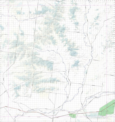Getlost Map 8742 BIDGEL Qld Topographic Map V15 1:75,000