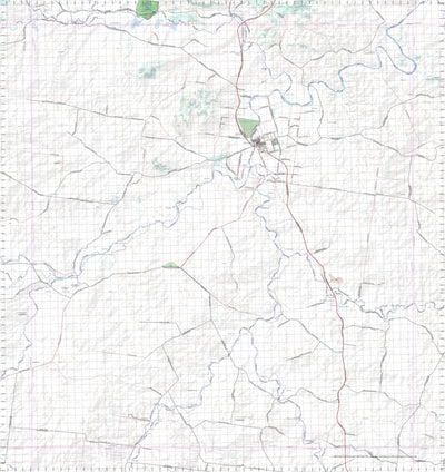 Getlost Map 8846 TAROOM Qld Topographic Map V15 1:75,000