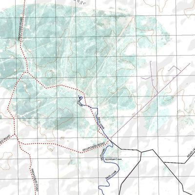 Getlost Map 8745 MUGGLETON Qld Topographic Map V15 1:75,000