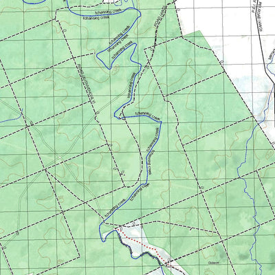 Getlost Map 8844 DULACCA Qld Topographic Map V15 1:75,000