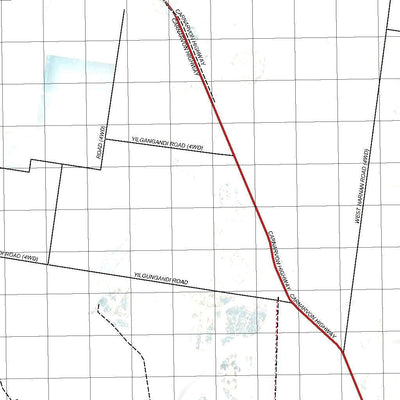 Getlost Map 8641 ST GEORGE Qld Topographic Map V15 1:75,000
