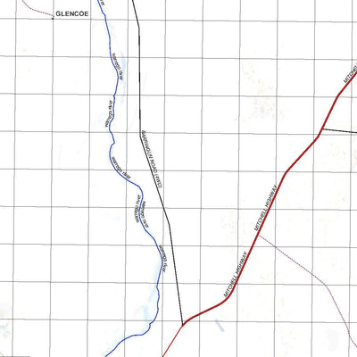 Getlost Map 8041 CUNNAMULLA Qld Topographic Map V15 1:75,000