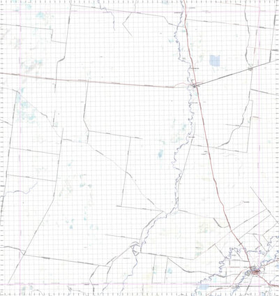 Getlost Map 8640 THALLON Qld Topographic Map V15 1:75,000