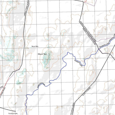 Getlost Map 8948 THEODORE Qld Topographic Map V15 1:75,000