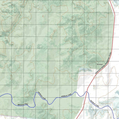 Getlost Map 8148 TAMBO Qld Topographic Map V15 1:75,000