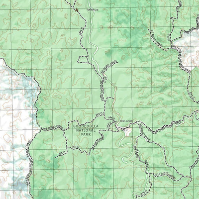 Getlost Map 8851 ROOKWOOD Qld Topographic Map V15 1:75,000