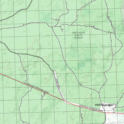 Getlost Map 9047 RAWBELLE Qld Topographic Map V15 1:75,000