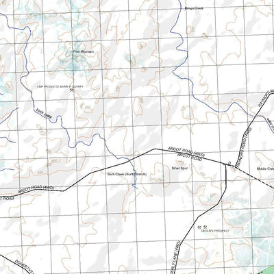 Getlost Map 9140 TEXAS Qld Topographic Map V15 1:75,000