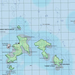 Getlost Map 8756 CUMBERLAND ISLANDS Qld Topographic Map V15 1:75,000