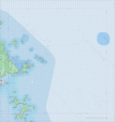 Getlost Map 8757 LINDEMAN ISLAND Qld Topographic Map V15 1:75,000