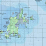 Getlost Map 8757 LINDEMAN ISLAND Qld Topographic Map V15 1:75,000
